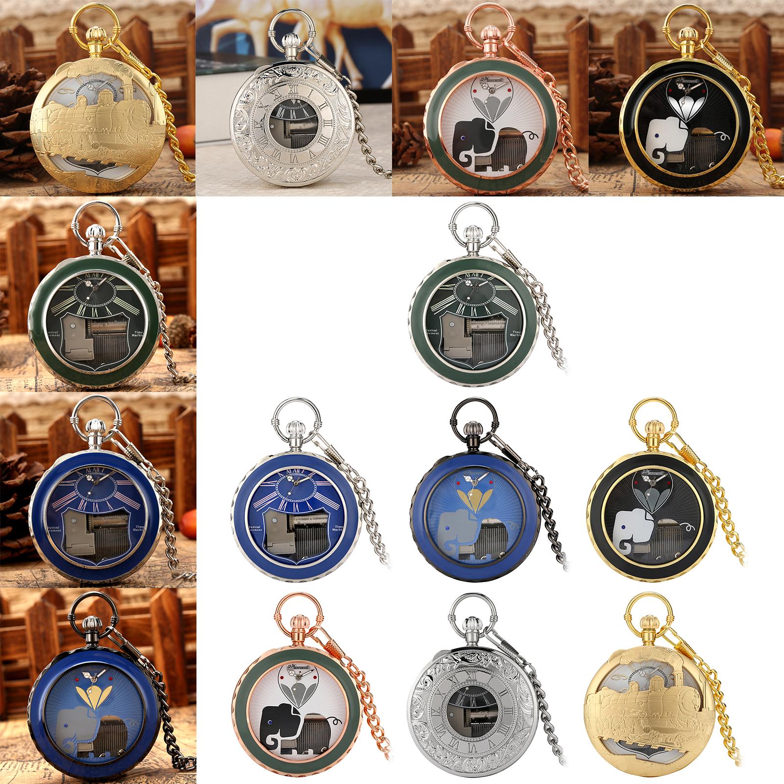 Vintage Watch Collecting - Vintage Quartz Pocket Watch with Musical