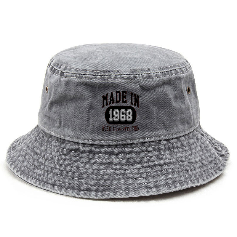 Vintage Item - Customize Cotton Washed Bucket Hat Vintage