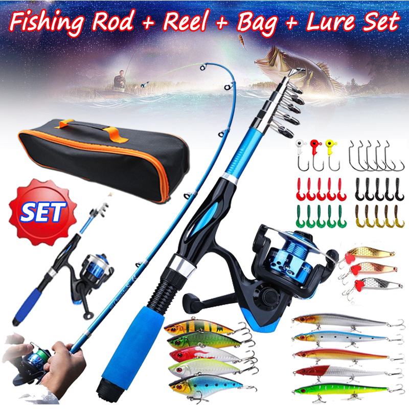 1.2M Fishing Rod Full Kits Tel - Developing Tank Reel incelemesi ve fiyatı