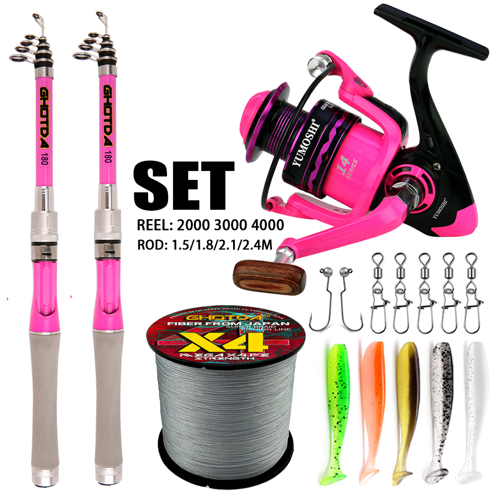 1.5m-2.4m Lure Spinning Fishin - Developing Tank Reel incelemesi ve fiyatı