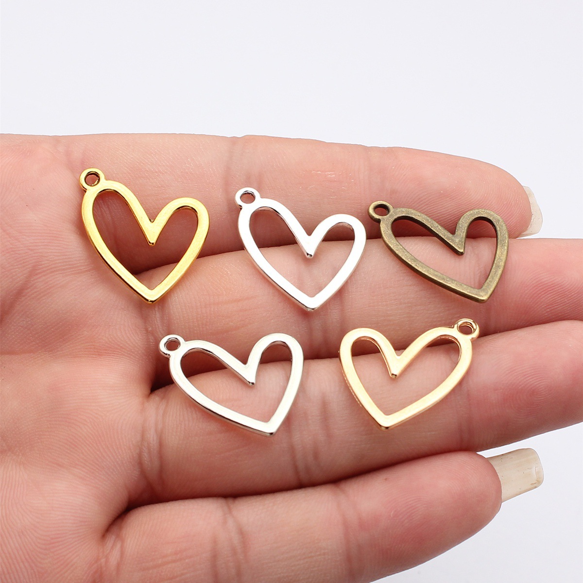 WYSIWYG 20pcs 22x20mm 5 Colors - Vintage Jewelry Collection incelemesi ve fiyatı