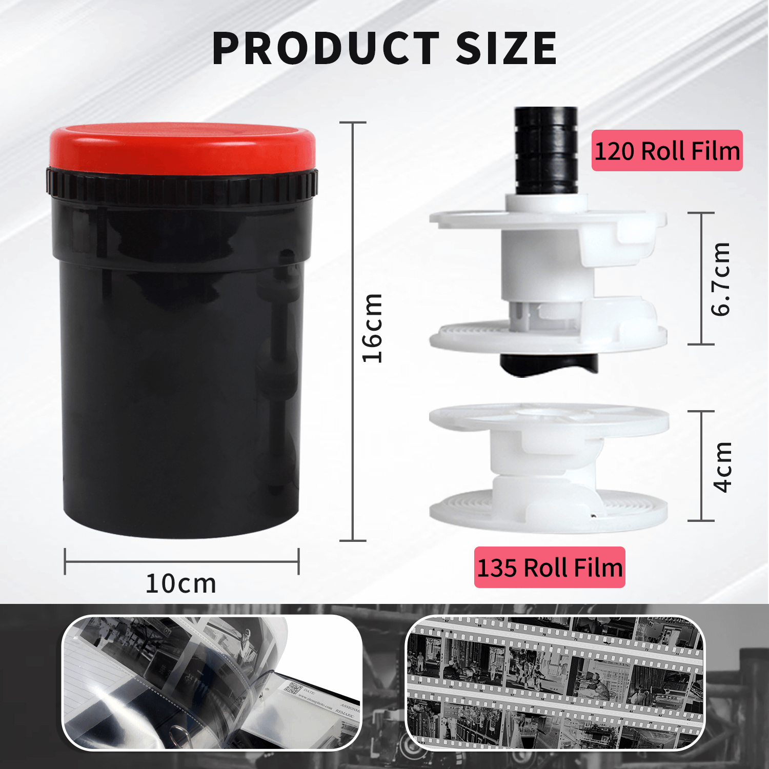 Compact 2 Reel 35mm Film Devel - Developing Tank Reel incelemesi ve fiyatı
