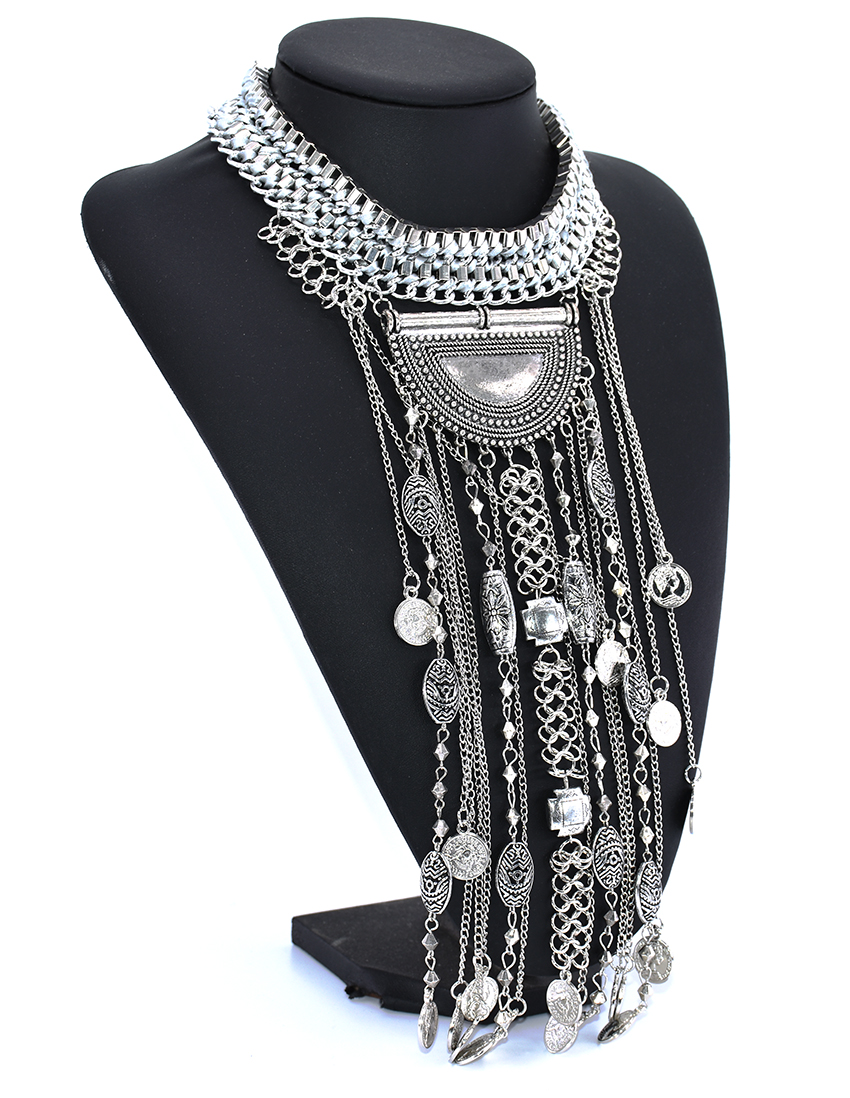 Classic Boho Ethnic Statement  - Vintage Collectible Coins incelemesi ve fiyatı