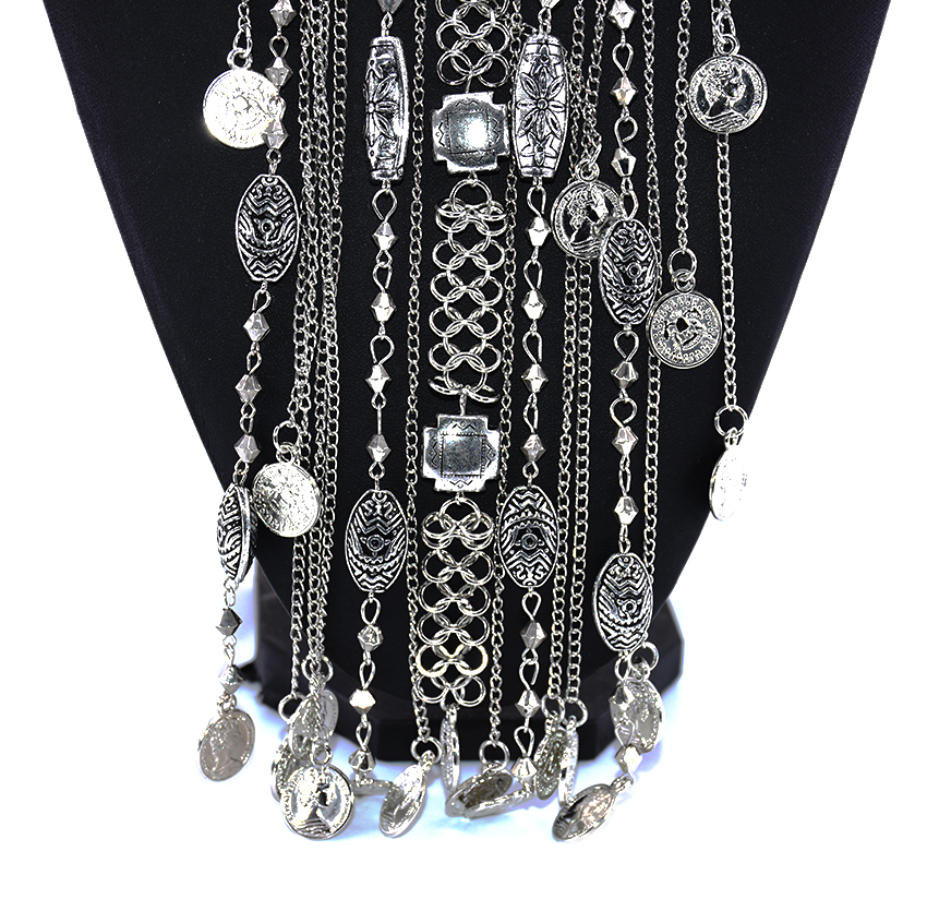 Classic Boho Ethnic Statement  - Vintage Collectible Coins incelemesi ve fiyatı