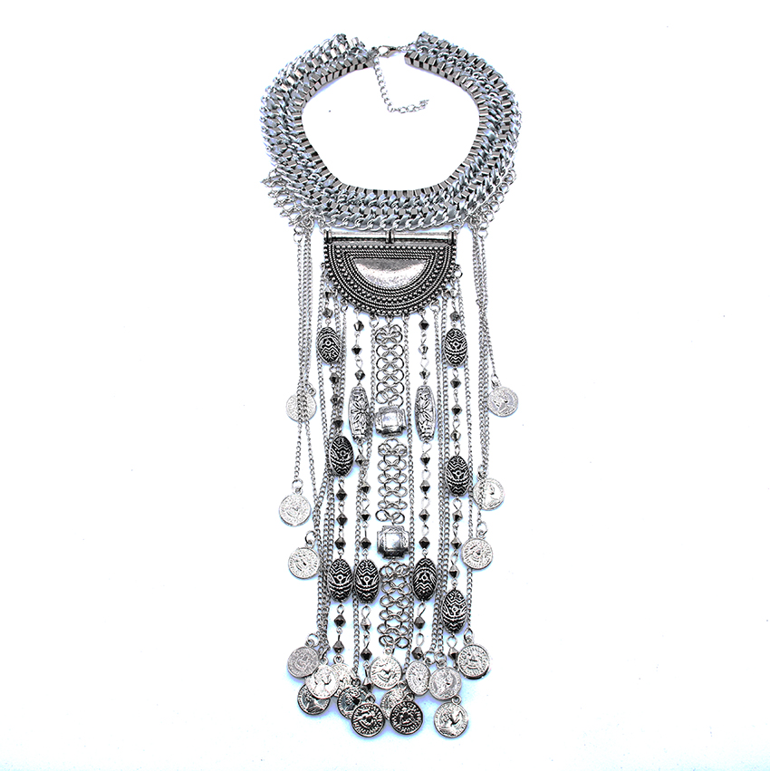 Classic Boho Ethnic Statement  - Vintage Collectible Coins incelemesi ve fiyatı