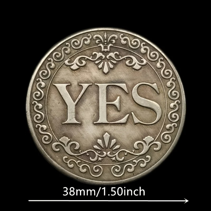 Vintage YES NO Decision Coin B - Vintage Collectible Coins incelemesi ve fiyatı