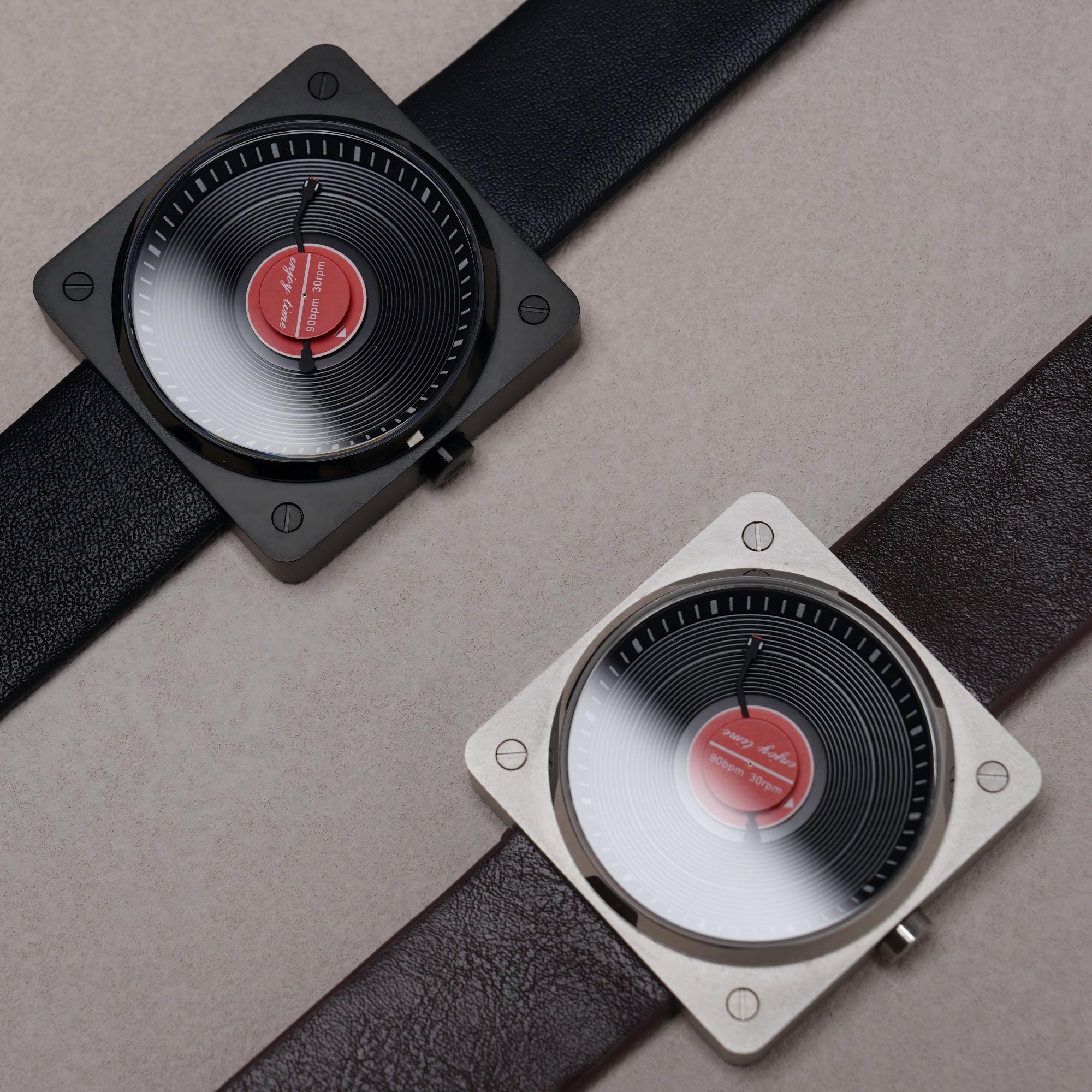 SKU Vinyl Record Quartz watch  - Vintage Watch Collecting incelemesi ve fiyatı