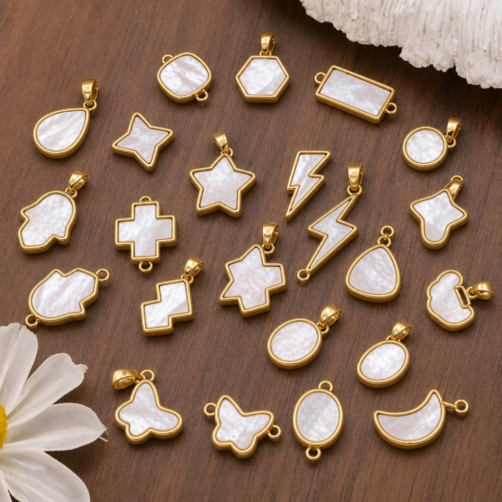 2pcs 14K Gold Color Brass with - Vintage Item incelemesi ve fiyatı