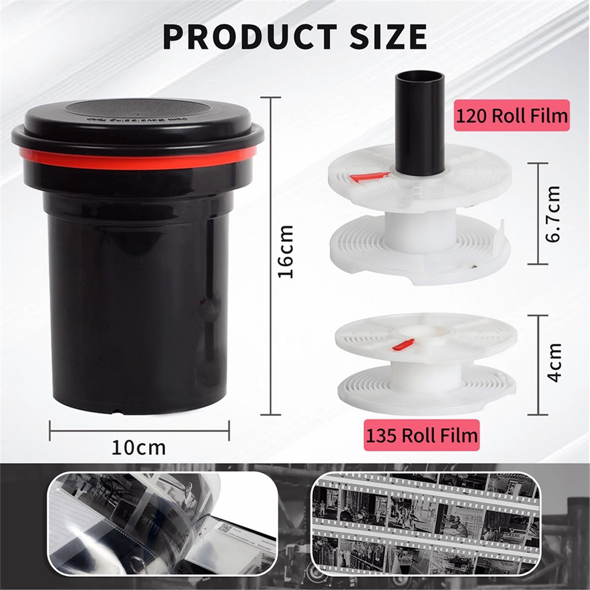 2026 New 120/135/127mm Film De - Developing Tank Reel incelemesi ve fiyatı
