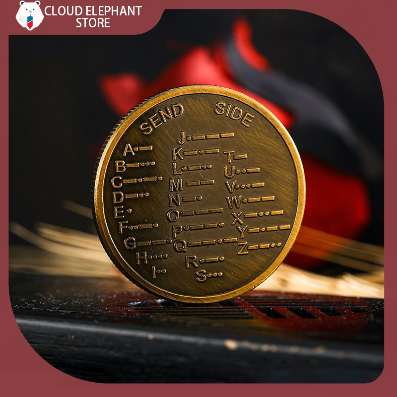 Morse Code Receiver Commemorat - Vintage Collectible Coins incelemesi ve fiyatı
