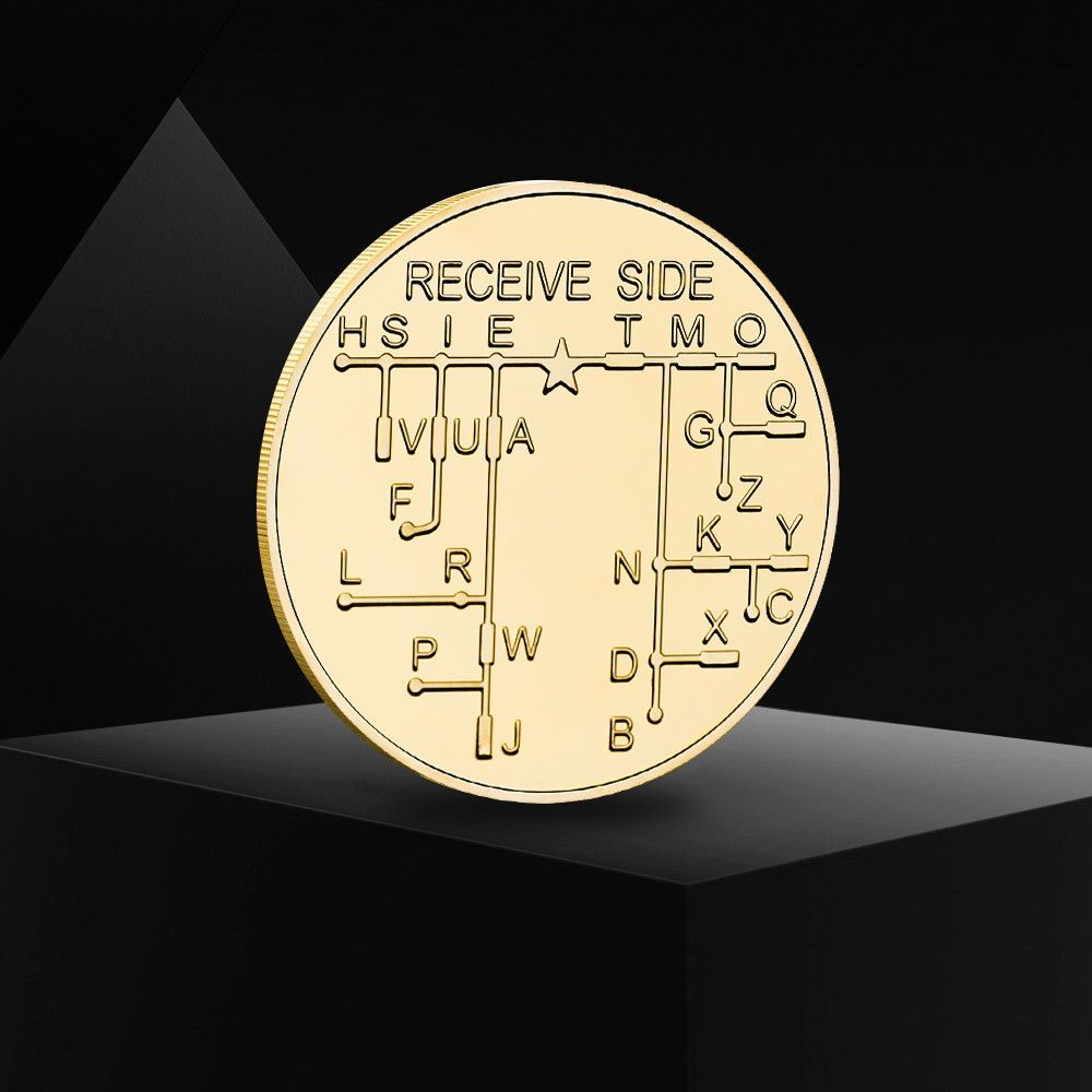 Morse Code Receiver Commemorat - Vintage Collectible Coins incelemesi ve fiyatı
