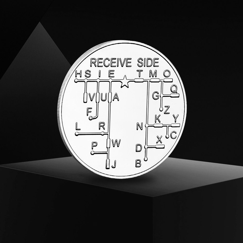 Morse Code Receiver Commemorat - Vintage Collectible Coins incelemesi ve fiyatı