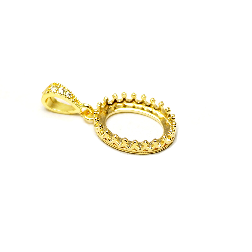 2pcs Crown Drop Necklace Charm - Vintage Item incelemesi ve fiyatı
