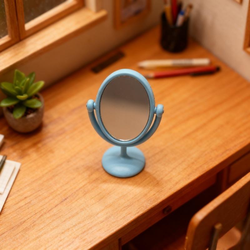1Pcs Miniature Retro Mirror Dr - Vintage Collectible Dolls incelemesi ve fiyatı