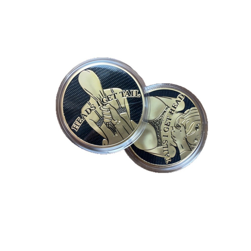 New Funny Heads and Tails Coin - Vintage Collectible Coins incelemesi ve fiyatı