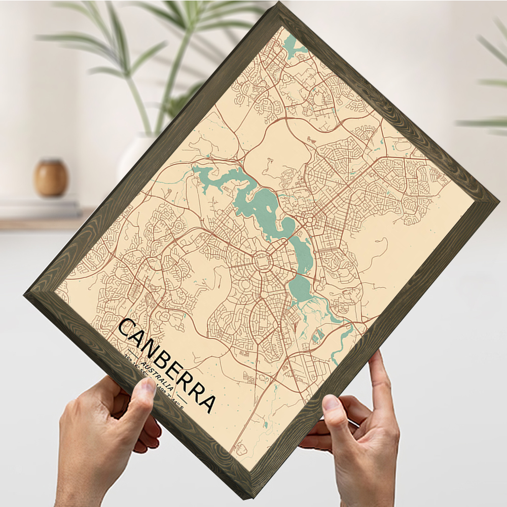 Canberra Vintage Map Printing  - Canberra Vintage & Collectible Centre Reviews incelemesi ve fiyatı
