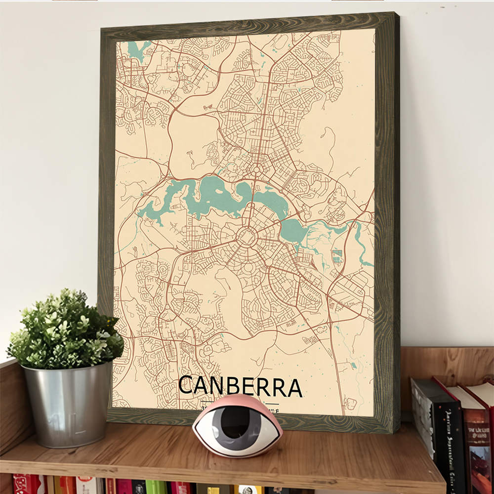 Canberra Vintage Map Printing  - Canberra Vintage & Collectible Centre Reviews incelemesi ve fiyatı