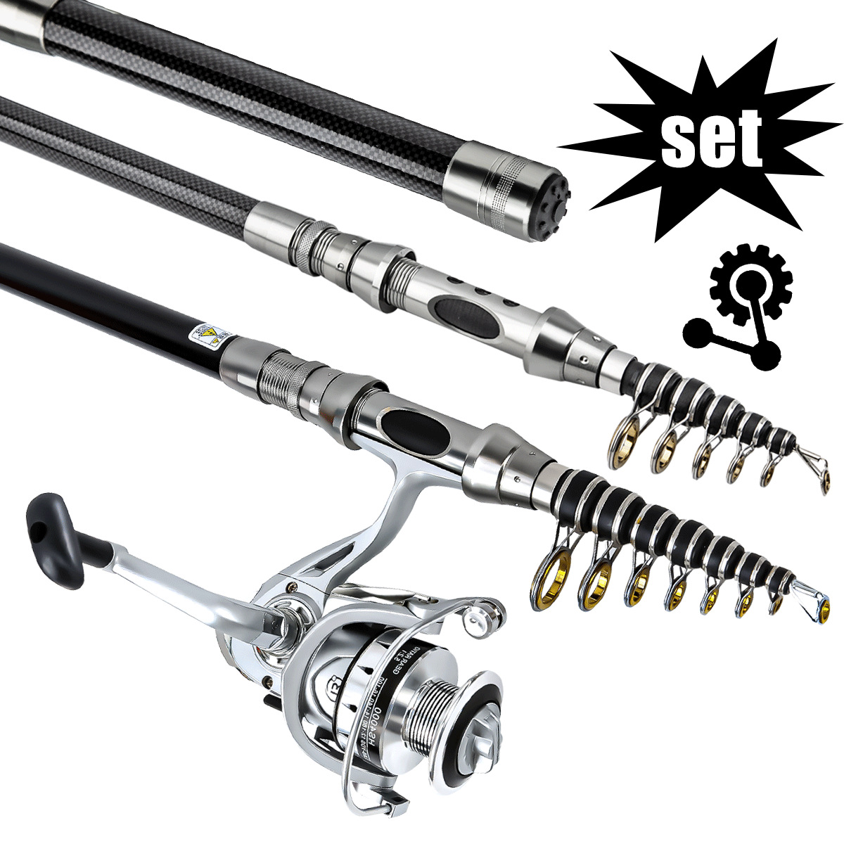 Fishing gear rod and wheel set - Developing Tank Reel incelemesi ve fiyatı