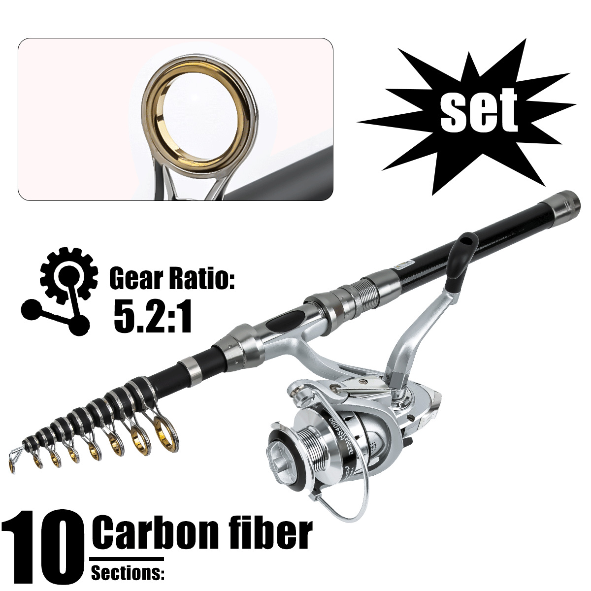 Fishing gear rod and wheel set - Developing Tank Reel incelemesi ve fiyatı
