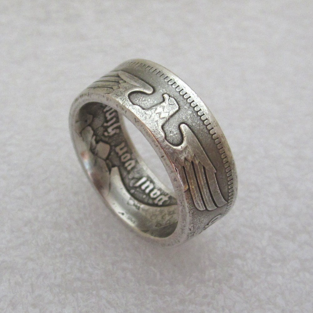 Handcrafted Coin Ring Handmade - Vintage Collectible Coins incelemesi ve fiyatı