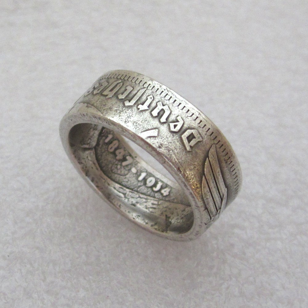 Handcrafted Coin Ring Handmade - Vintage Collectible Coins incelemesi ve fiyatı