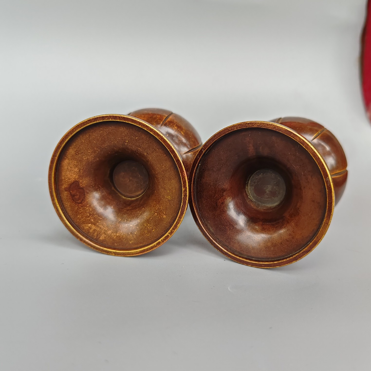 2Pcs Vintage Pure Brass Cups C - Collectible Vintage Matches incelemesi ve fiyatı