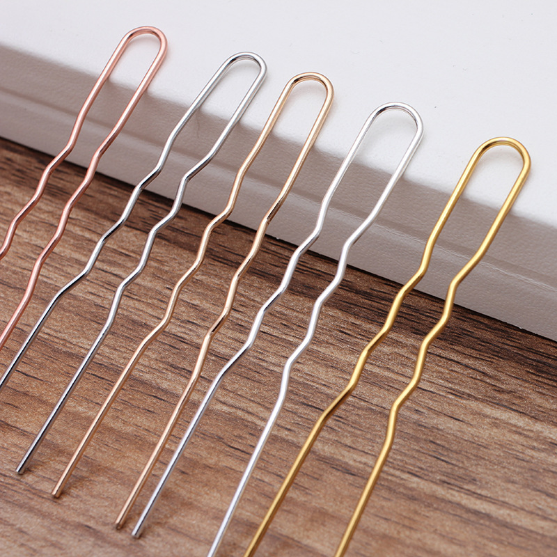 50Pcs Simple U Shape Metal Hai - Vintage Jewelry Collection incelemesi ve fiyatı
