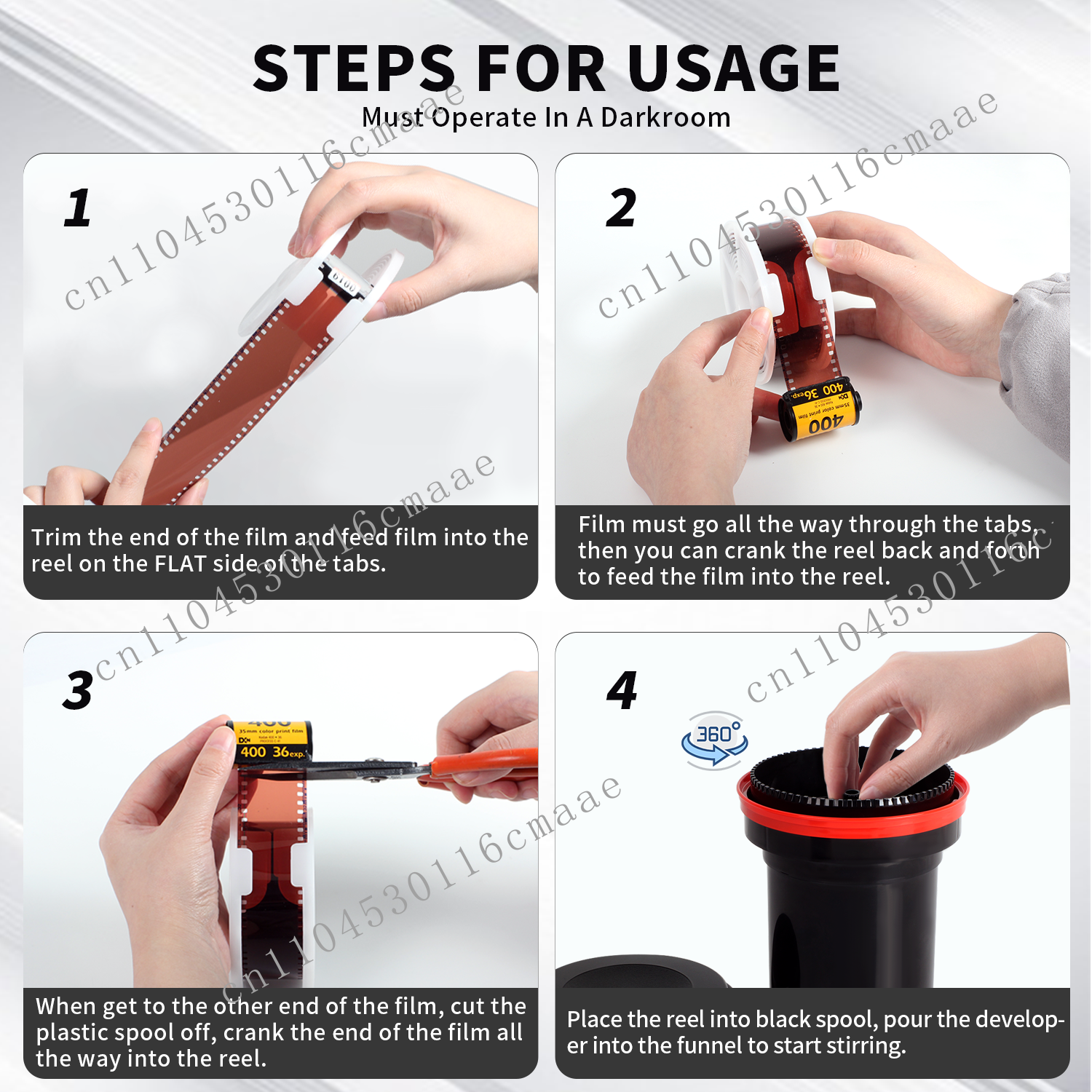 Professional Photo Accessories - Developing Tank Reel incelemesi ve fiyatı
