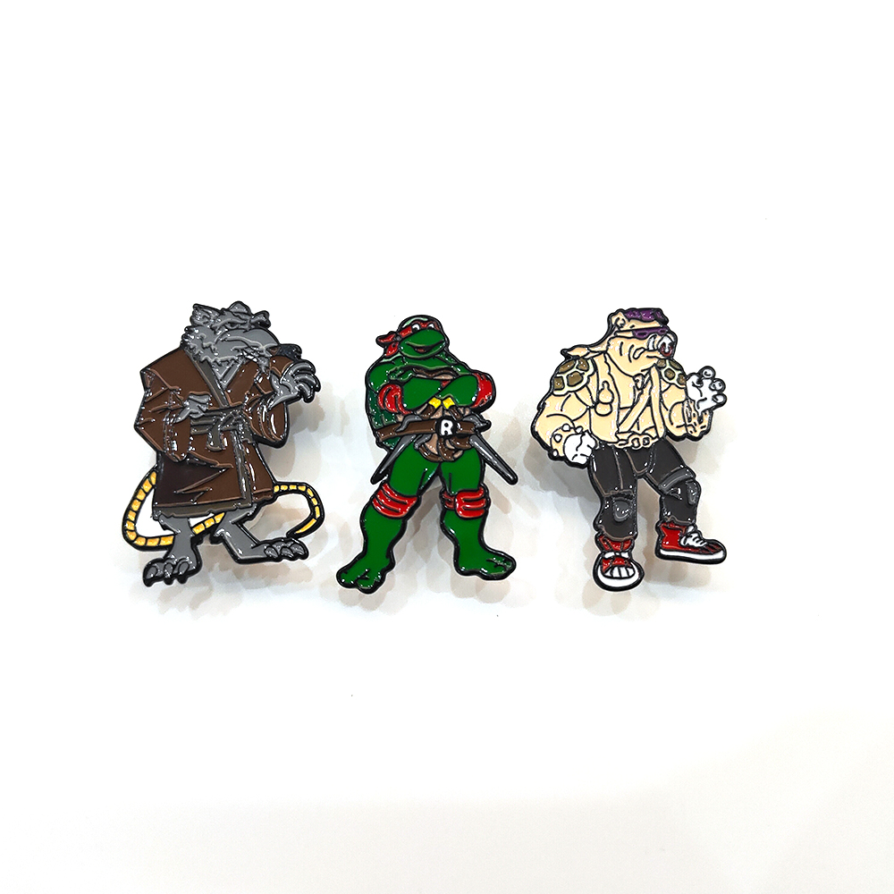 3pcs Vintage Ninja Turtles Pin - Vintage Item incelemesi ve fiyatı