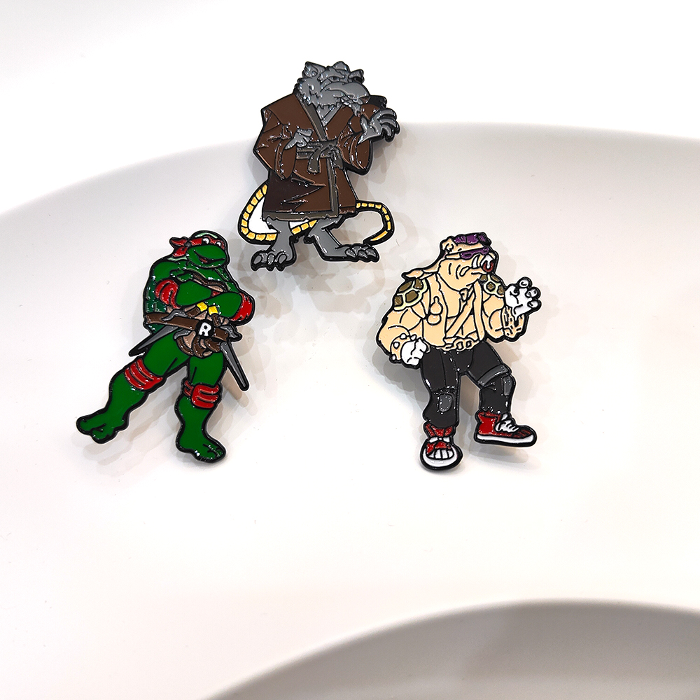 3pcs Vintage Ninja Turtles Pin - Vintage Item incelemesi ve fiyatı