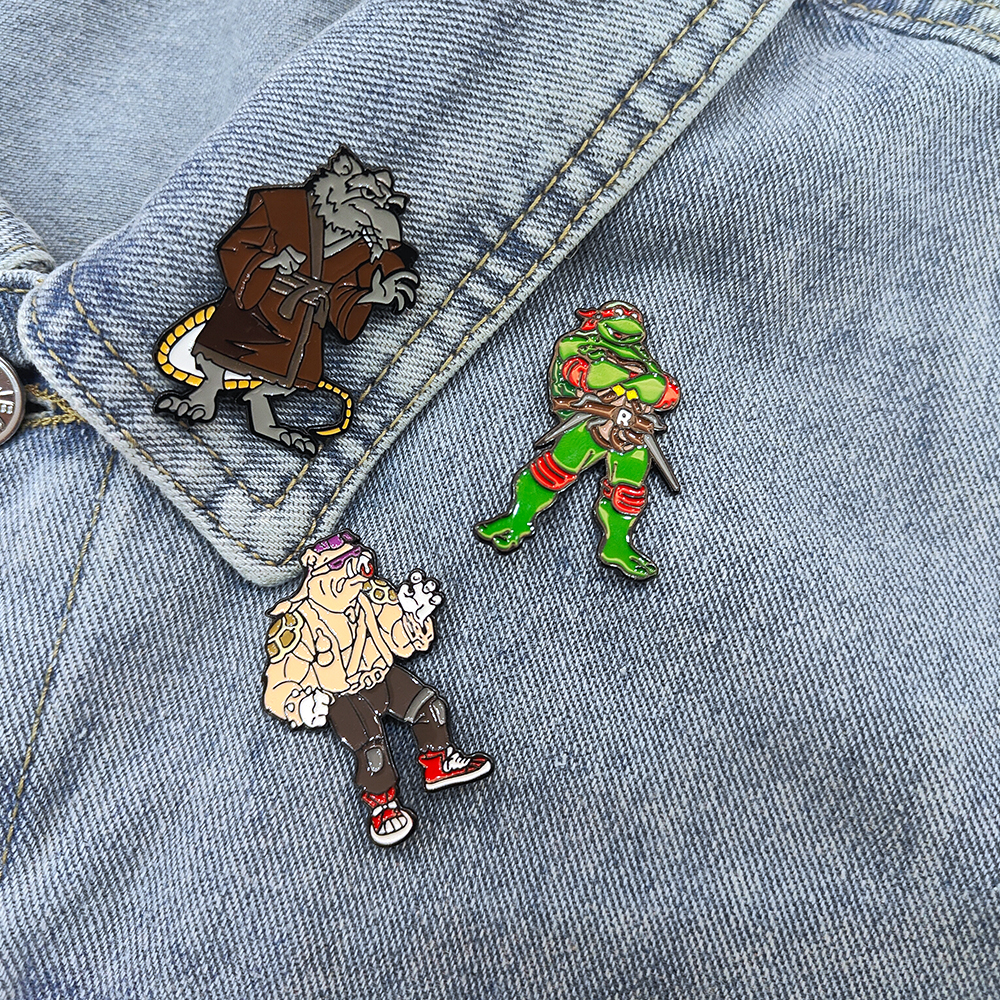 3pcs Vintage Ninja Turtles Pin - Vintage Item incelemesi ve fiyatı