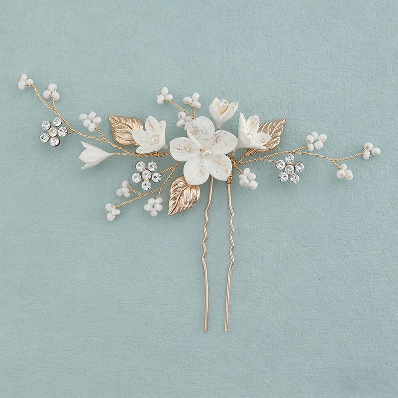Bride Headpiece Hairpin Pearl  - Vintage Item incelemesi ve fiyatı