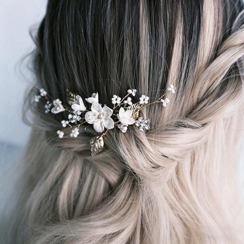 Bride Headpiece Hairpin Pearl  - Vintage Item incelemesi ve fiyatı