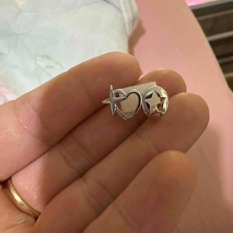 Punk Hip Hop Hollow Heart Teet - Vintage Jewelry Collection incelemesi ve fiyatı