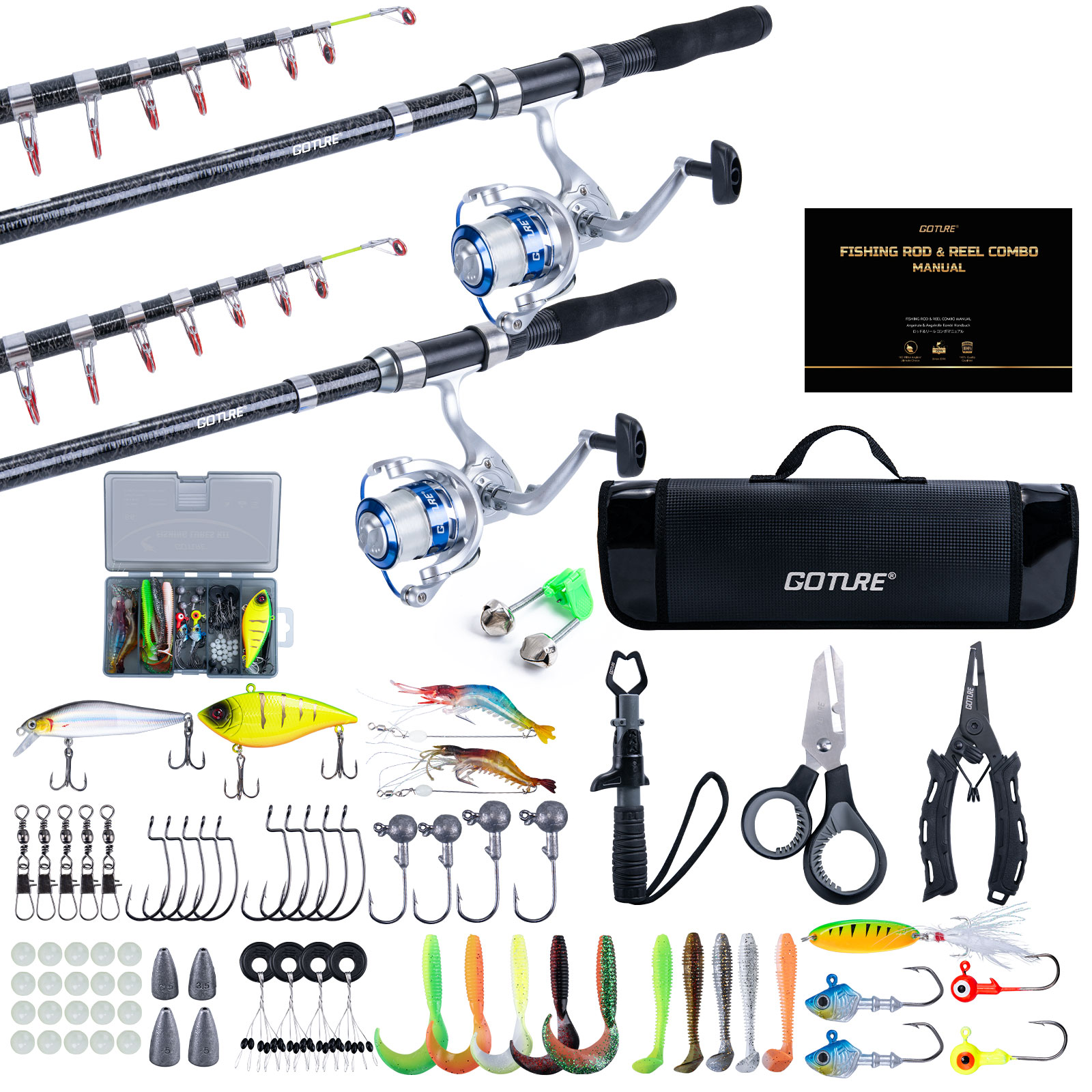 Goture Double Spinning Fishing - Developing Tank Reel incelemesi ve fiyatı
