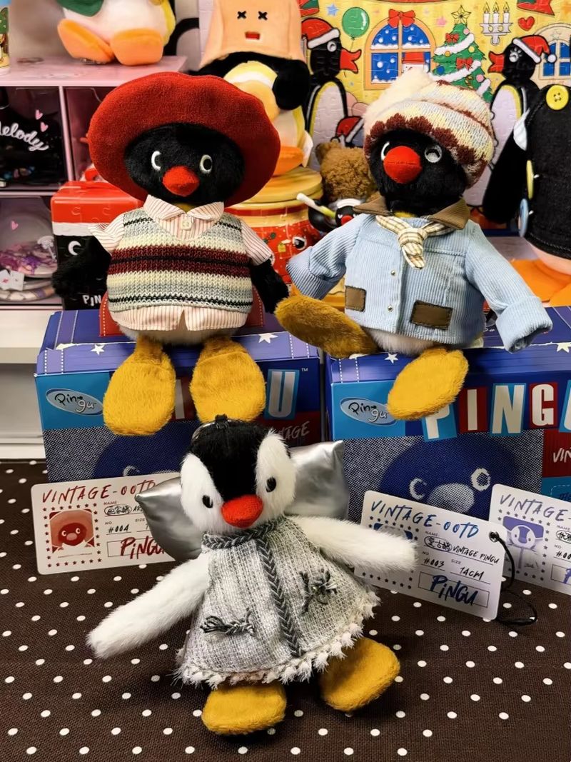 Pingu Blind Box 45th Anniversa - Vintage Collectible Toys For Sale incelemesi ve fiyatı
