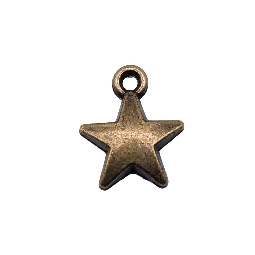 40pcs 8.6x7.1mm 2 Colors Antiq - Vintage Jewelry Collection incelemesi ve fiyatı