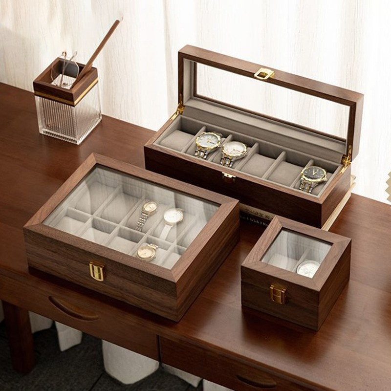 Wooden Watch Storage Box Luxur - Vintage Watch Collecting incelemesi ve fiyatı
