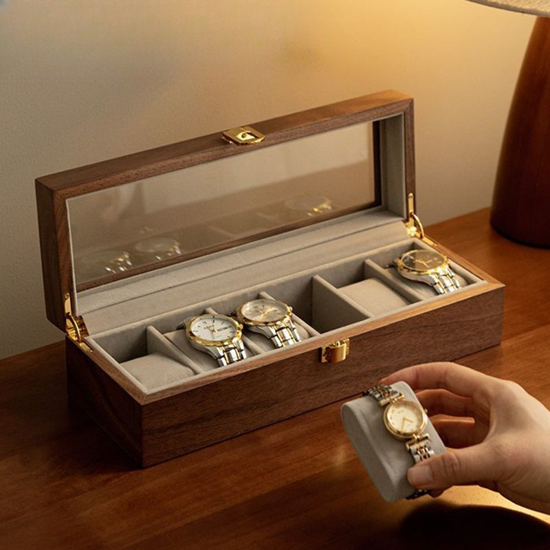 Wooden Watch Storage Box Luxur - Vintage Watch Collecting incelemesi ve fiyatı
