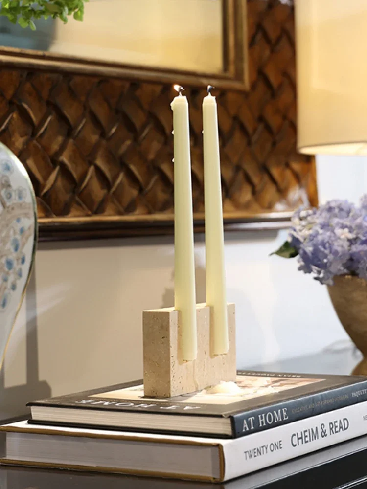 2 Holes Marble Candlestick Hol - Collectible Vintage Matches incelemesi ve fiyatı