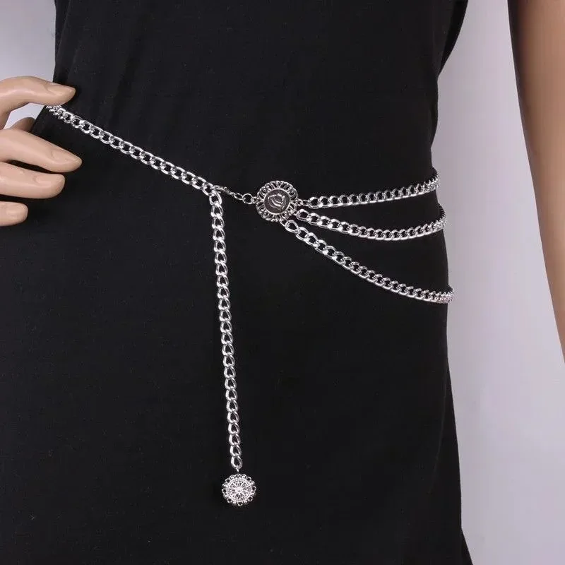 2025 Punk Hip Hop Waist Chain  - Vintage Collectible Coins incelemesi ve fiyatı