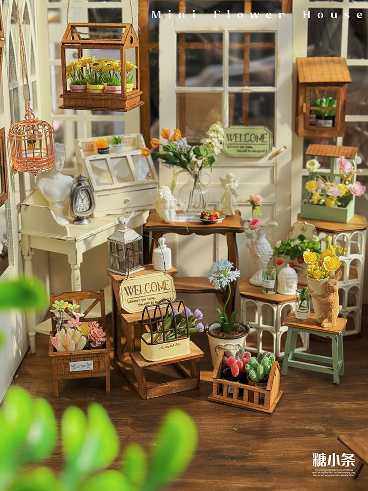 Doll House Miniature Garden Ac - Vintage Collectible Dolls incelemesi ve fiyatı