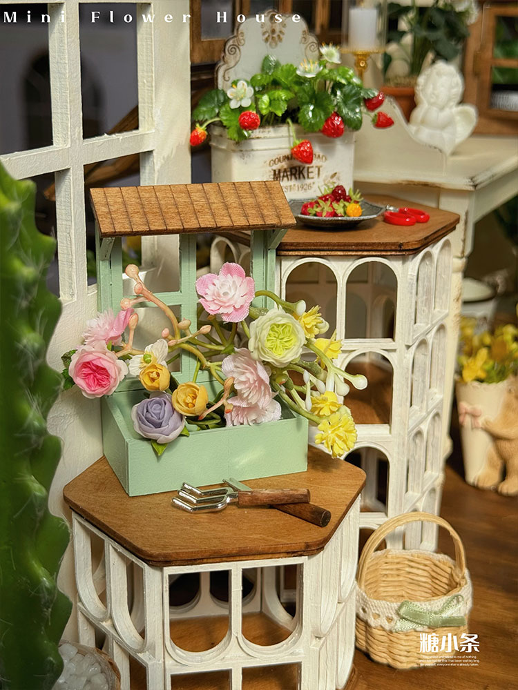 Doll House Miniature Garden Ac - Vintage Collectible Dolls incelemesi ve fiyatı