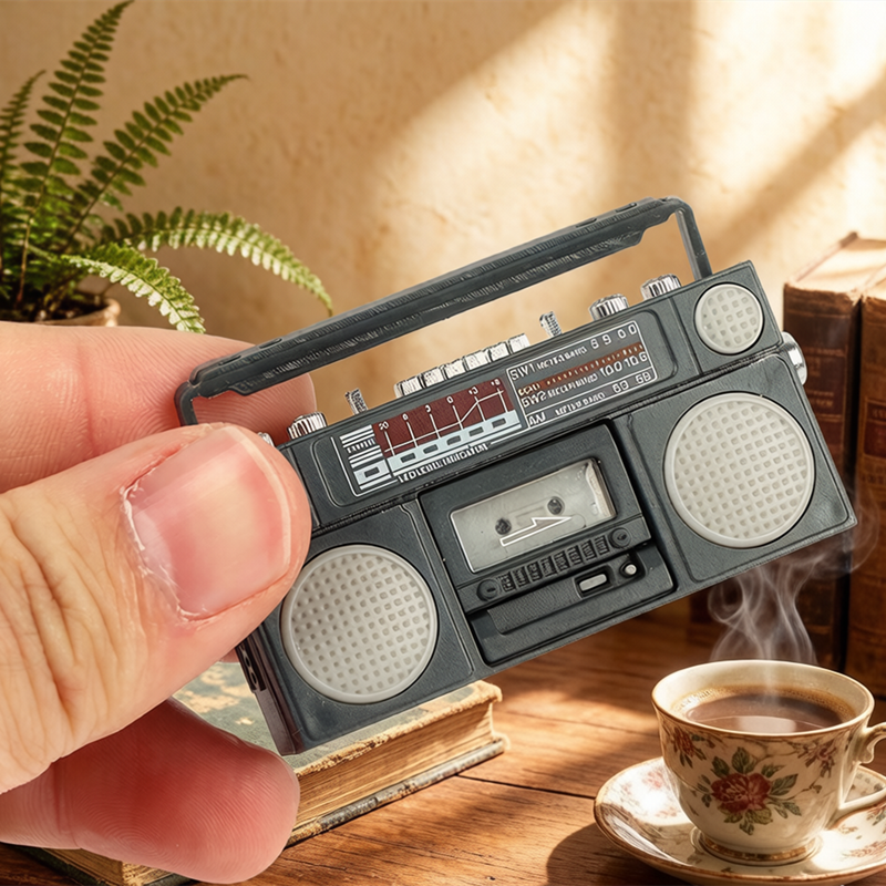 Vintage Mini Radio Recorder Pl - Vintage Collectible Dolls incelemesi ve fiyatı