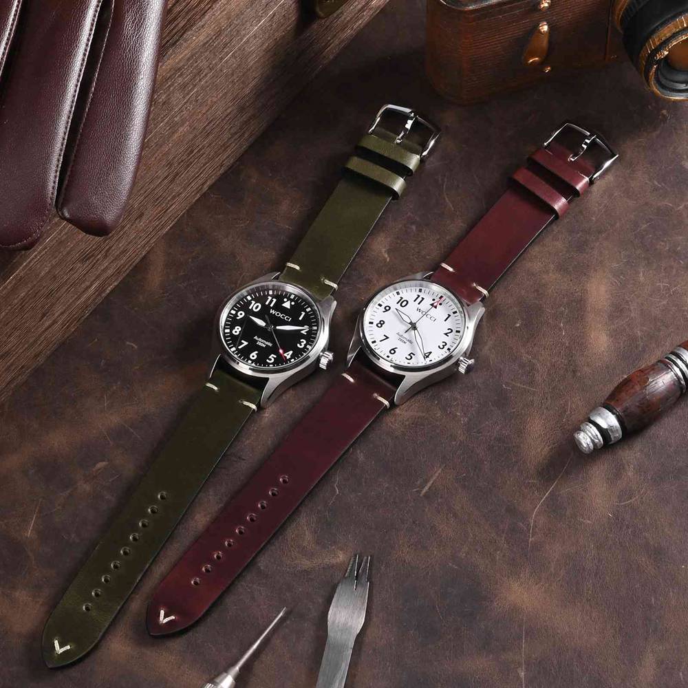 WOCCI Oil Wax Leather Watch St - Vintage Watch Collecting incelemesi ve fiyatı