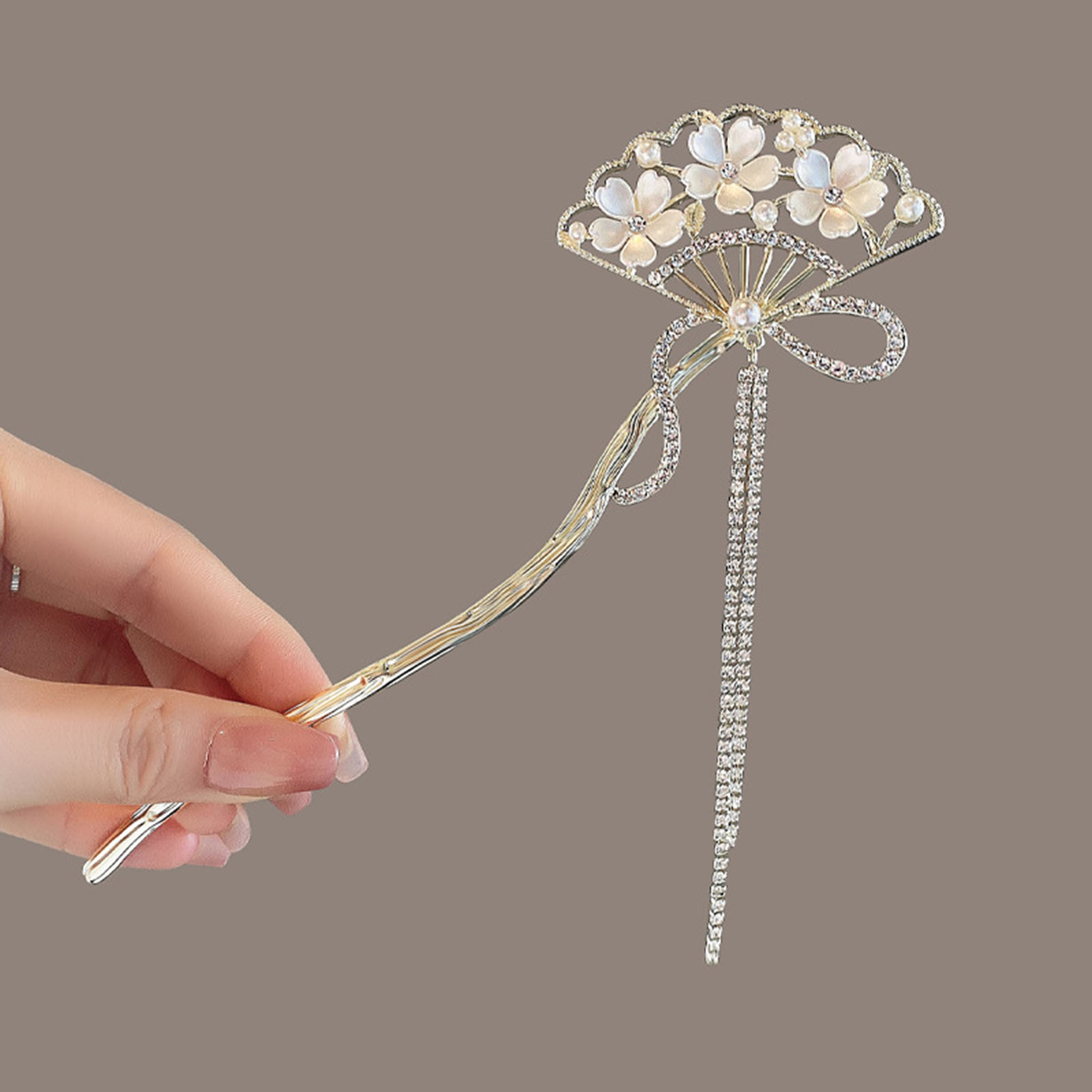 Vintage Flower Fan Shaped Hair - Vintage Jewelry Collection incelemesi ve fiyatı