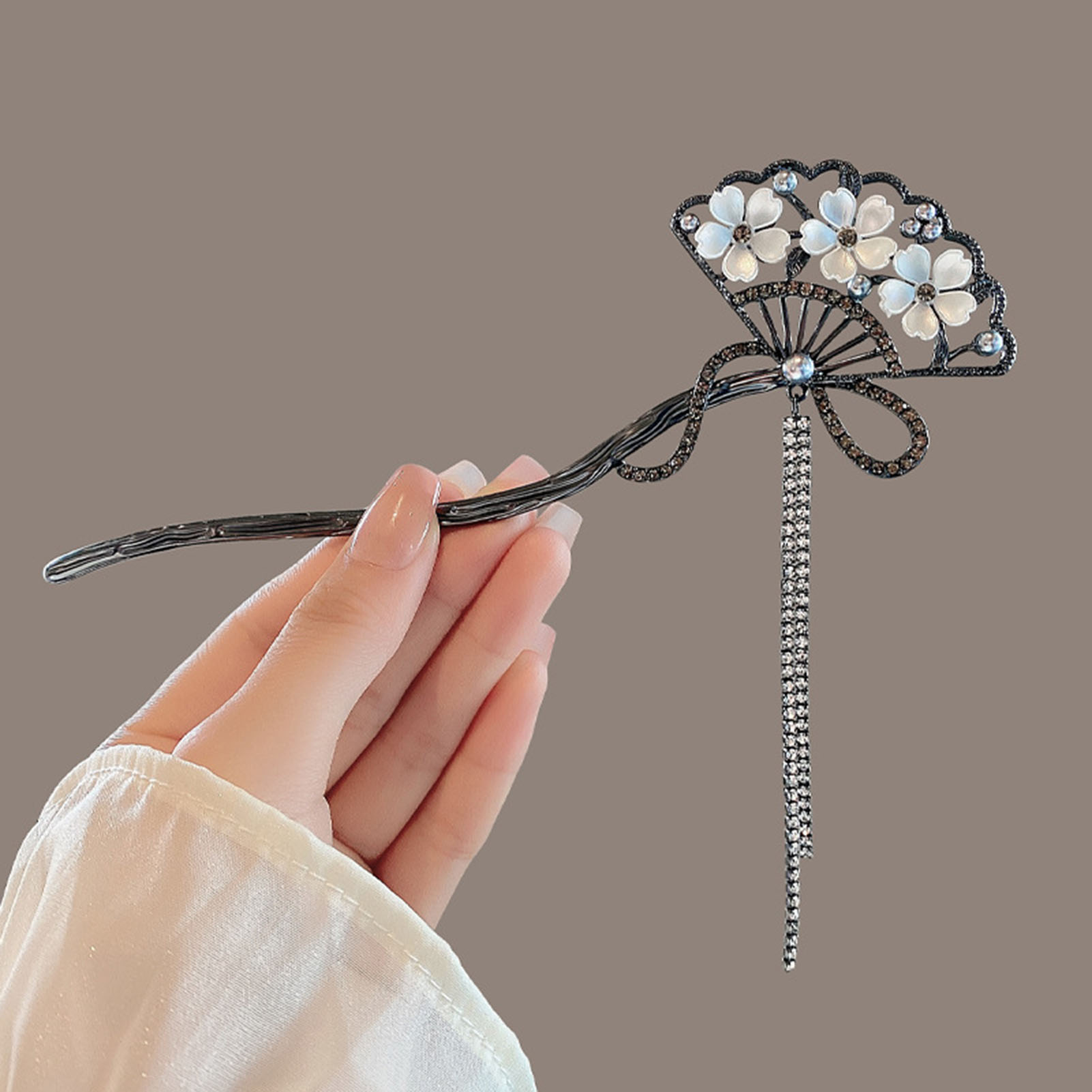 Vintage Flower Fan Shaped Hair - Vintage Jewelry Collection incelemesi ve fiyatı