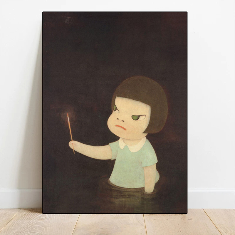 1pc frameless canvas painting  - Vintage Collectible Dolls incelemesi ve fiyatı