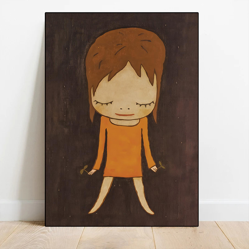 1pc frameless canvas painting  - Vintage Collectible Dolls incelemesi ve fiyatı